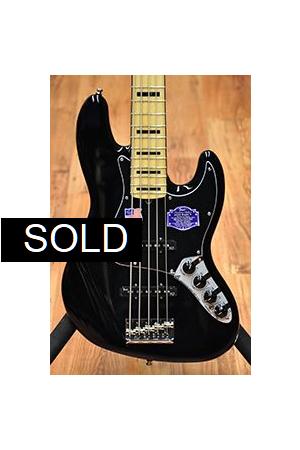 Fender American Deluxe Jazz Bass V Black MN Fender American Deluxe Jazz Bass V Black MN